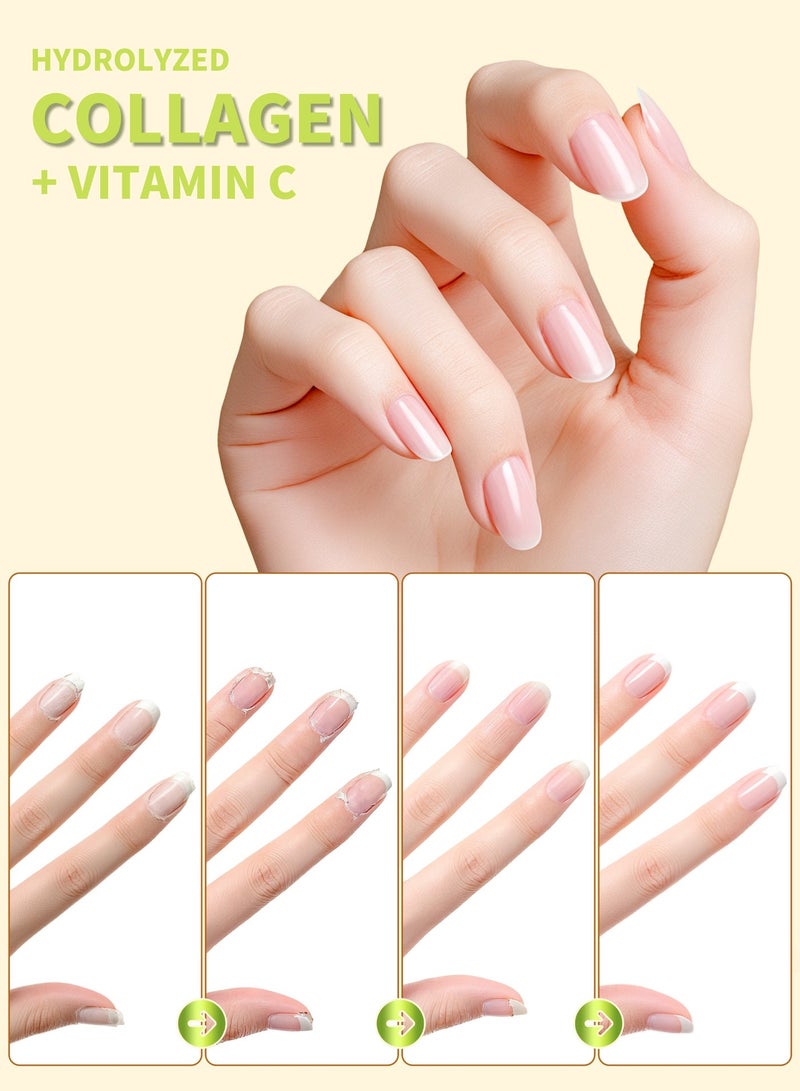 حلوة الكولاجين + فيتامين ( ج ) جمال الشعر والأظافر المرأة فيتامين الكولاجين تبييض 120 حبة - Image 3